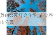 燕山公园灯会介绍_庙会燕山公园