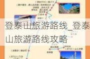 登泰山旅游路线_登泰山旅游路线攻略