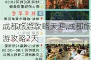 成都旅游攻略天涯,成都旅游攻略2天