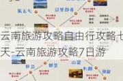 云南旅游攻略自由行攻略七天-云南旅游攻略7日游