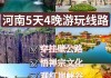 河南旅游攻略五天多少钱,河南旅游攻略五日游游