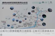 云南河口旅游攻略两日游路线-云南河口旅游景点大全