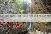 温州旅游景点门票价格,温州旅游景点排名前十图片