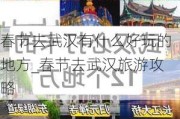 春节去武汉有什么好玩的地方_春节去武汉旅游攻略