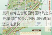 巢湖自驾去合肥园博园路线怎么走,巢湖自驾去合肥园博园路线怎么走最快