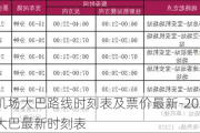 深圳机场大巴路线时刻表及票价最新-2021年深圳机场大巴最新时刻表