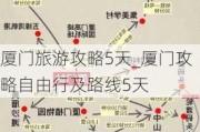 厦门旅游攻略5天_厦门攻略自由行及路线5天