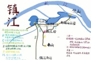 镇江旅游景点地图全图_镇江旅游攻略手抄报