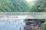 白水洋旅游攻略自由行2023年8月,白水洋风景区门票什么价格