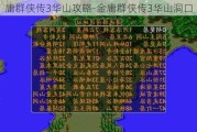 庸群侠传3华山攻略-金庸群侠传3华山洞口