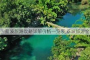 荔波旅游攻略详解价格一览表,荔波旅游全攻略