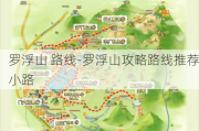 罗浮山 路线-罗浮山攻略路线推荐小路