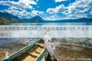 云南自助游攻略2009_云南自助游攻略10天,不去大理丽江