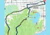 杭州骑行线路图,杭州两小时骑行路线