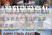 深圳去北京自助游攻略路线,深圳去北京自助游攻略路线