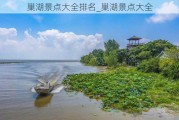 巢湖景点大全排名_巢湖景点大全