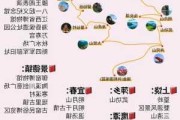 江西景点分布-江西景点分布图详细地图