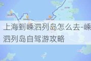 上海到嵊泗列岛怎么去-嵊泗列岛自驾游攻略