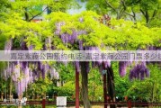 嘉定紫藤公园预约电话-嘉定紫藤公园门票多少钱