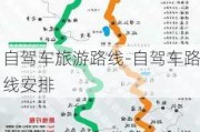 自驾车旅游路线-自驾车路线安排