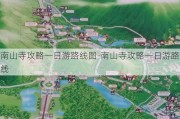 南山寺攻略一日游路线图-南山寺攻略一日游路线