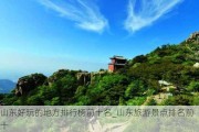 山东好玩的地方排行榜前十名_山东旅游景点排名前十