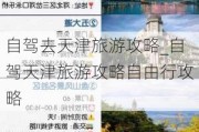 自驾去天津旅游攻略_自驾天津旅游攻略自由行攻略