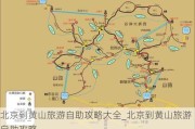 北京到黄山旅游自助攻略大全_北京到黄山旅游自助攻略