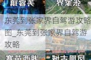 东莞到张家界自驾游攻略图_东莞到张家界自驾游攻略