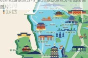 杭州旅游景点分布_杭州旅游景点分布图绘画图片