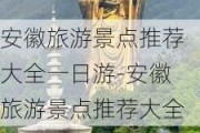 安徽旅游景点推荐大全一日游-安徽旅游景点推荐大全