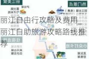 丽江自由行攻略及费用_丽江自助旅游攻略路线推荐