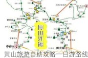 黄山旅游自助攻略一日游路线_黄山旅游自助攻略一日游路线图片