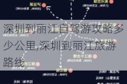 深圳到丽江自驾游攻略多少公里,深圳到丽江旅游路线