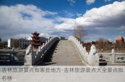 吉林旅游景点有哪些地方-吉林旅游景点大全景点排名榜