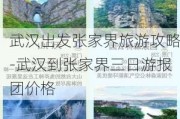 武汉出发张家界旅游攻略-武汉到张家界三日游报团价格