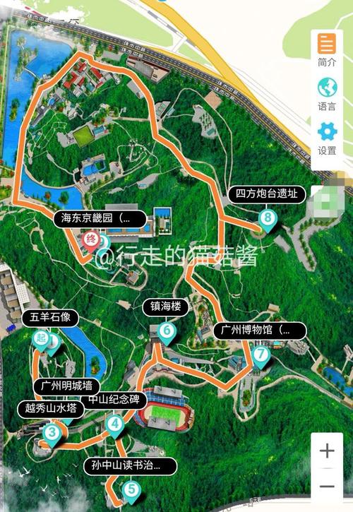 广州越秀公园游览线路_广州越秀公园旅游攻略