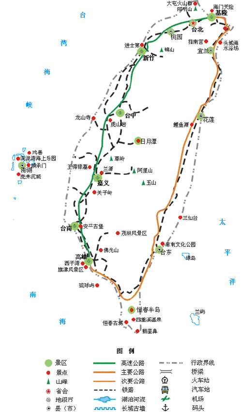 台湾自由行攻略7天_台湾自由行最佳线路