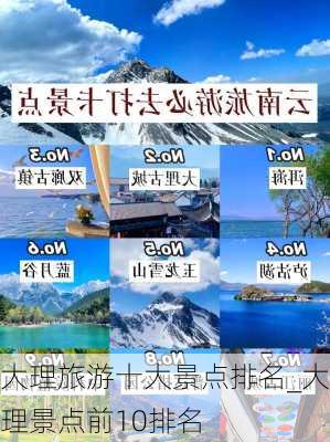 大理旅游十大景点排名_大理景点前10排名