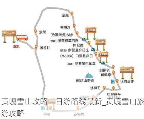 贡嘎雪山攻略一日游路线最新_贡嘎雪山旅游攻略