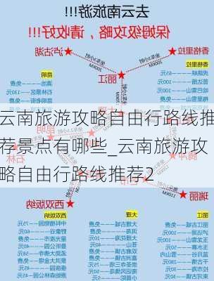 云南旅游攻略自由行路线推荐景点有哪些_云南旅游攻略自由行路线推荐2