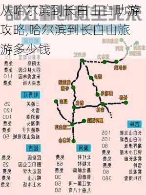 从哈尔滨到长白山自助游攻略,哈尔滨到长白山旅游多少钱