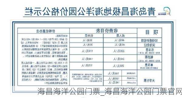 海昌海洋公园门票_海昌海洋公园门票官网