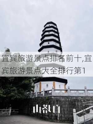 宜宾旅游景点排名前十,宜宾旅游景点大全排行第1