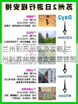 兰州到苏州旅游攻略,兰州到苏州旅游攻略路线图