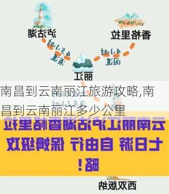 南昌到云南丽江旅游攻略,南昌到云南丽江多少公里