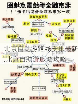 北京自助游路线安排最新,北京自助游旅游攻略