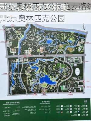 北京奥林匹克公园跑步路线,北京奥林匹克公园