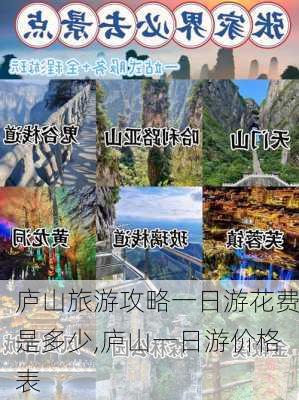 庐山旅游攻略一日游花费是多少,庐山一日游价格表