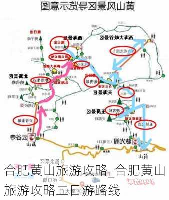 合肥黄山旅游攻略_合肥黄山旅游攻略二日游路线